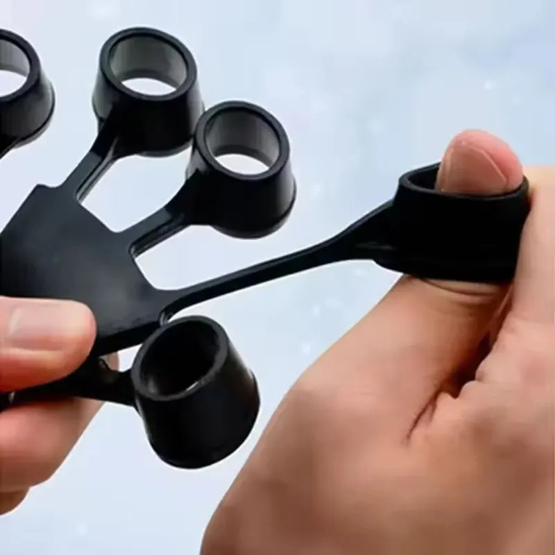 Silicone Finger Trainer 5 Finger Wrist Stretcher Strength Recovery Flexion Extension Vein Trainer 6 Resistant Levels Physical